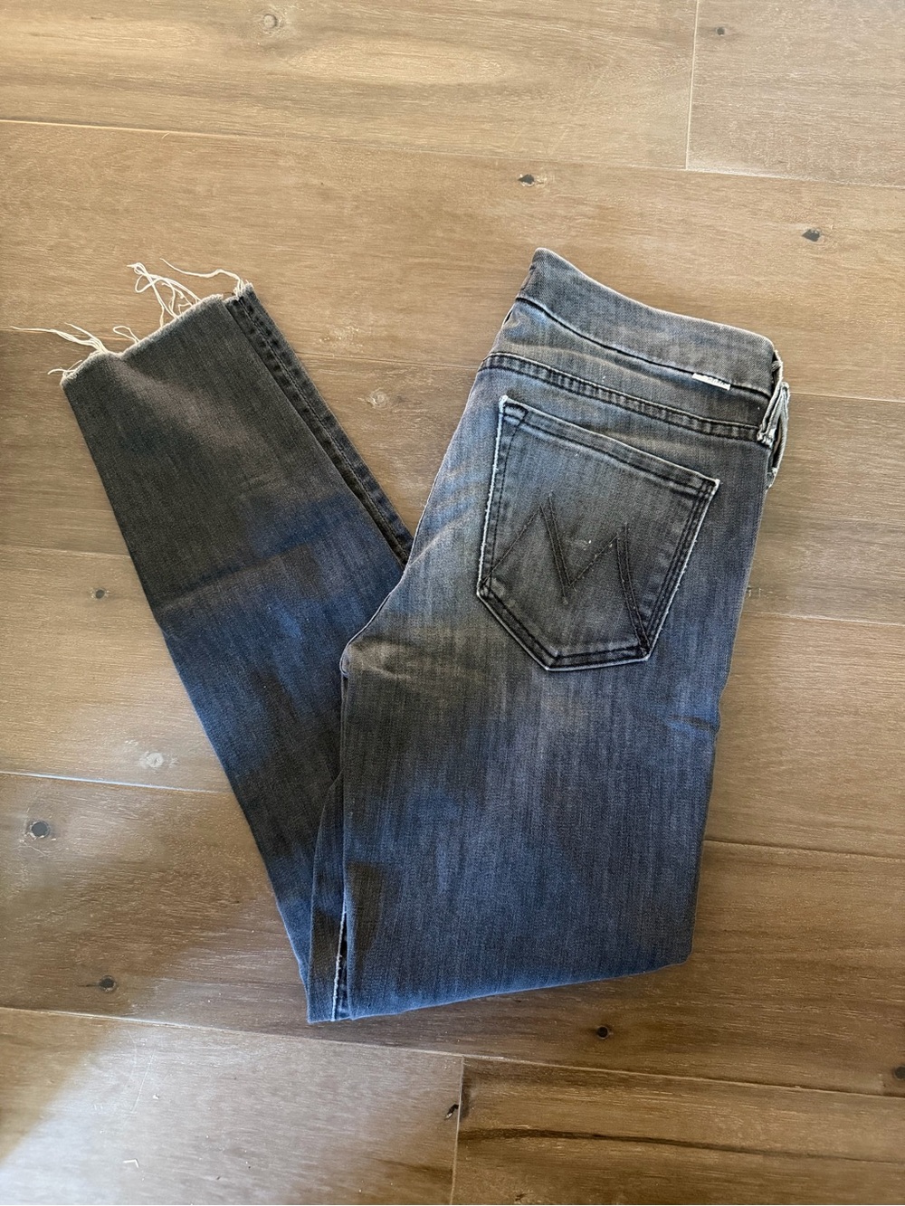 MOTHER The Looker Ankle Fray Jeans | Size 27 | Rebels & Lovers Wash
